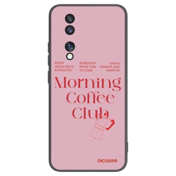 Picasee silikonski črni ovitek za Honor 70 - Morning