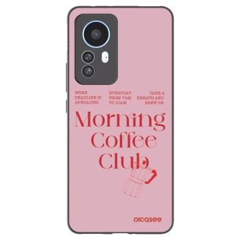 Picasee silikonski črni ovitek za Xiaomi 12T - Morning