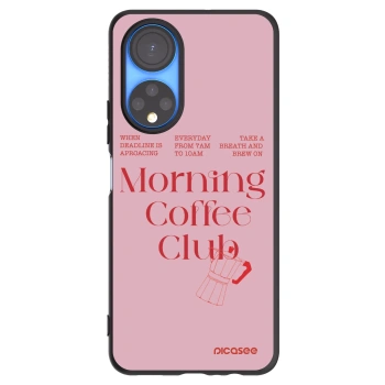 Picasee silikonski črni ovitek za Honor X7 - Morning