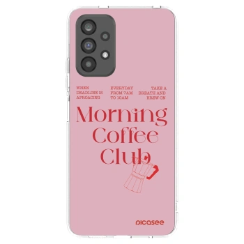 Picasee silikonski prozorni ovitek za Samsung Galaxy A73 5G - Morning