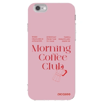 Picasee silikonski prozorni ovitek za Apple iPhone 6/6S - Morning
