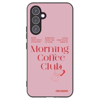 Picasee silikonski črni ovitek za Samsung Galaxy A54 5G A546B - Morning
