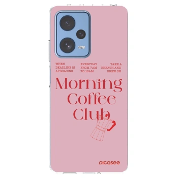 Picasee silikonski prozorni ovitek za Xiaomi Redmi Note 12 Pro 5G - Morning