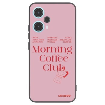 Picasee silikonski črni ovitek za Xiaomi Poco F5 - Morning