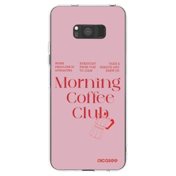 Picasee silikonski prozorni ovitek za Samsung Galaxy S8 G950F - Morning