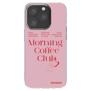Picasee silikonski prozorni ovitek za Apple iPhone 15 Pro - Morning