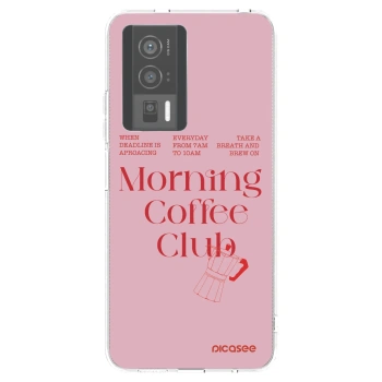 Picasee silikonski prozorni ovitek za Xiaomi Poco F5 Pro 5G - Morning