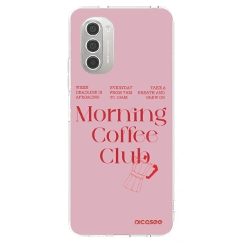 Picasee silikonski prozorni ovitek za Motorola Moto G51 - Morning