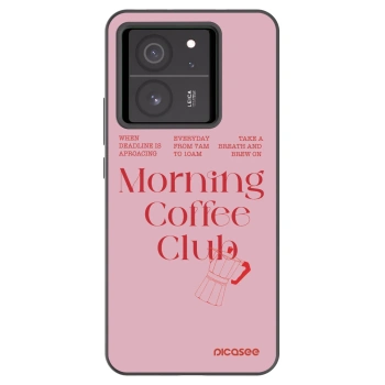 Picasee silikonski črni ovitek za Xiaomi 13T Pro - Morning
