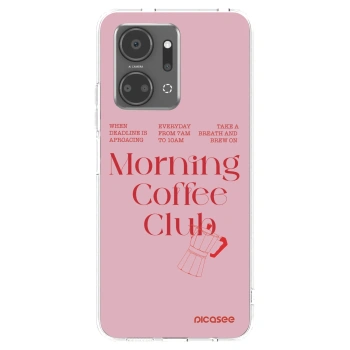 Picasee silikonski prozorni ovitek za Honor X7a - Morning