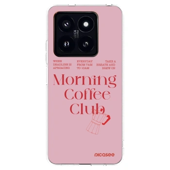 Picasee silikonski prozorni ovitek za Xiaomi 14 Pro - Morning