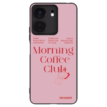 Picasee silikonski črni ovitek za Xiaomi Redmi 13C 4G - Morning