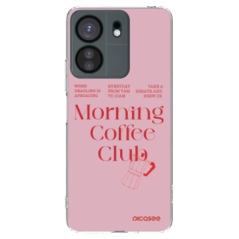 Picasee silikonski prozorni ovitek za Xiaomi Redmi 13C 4G - Morning