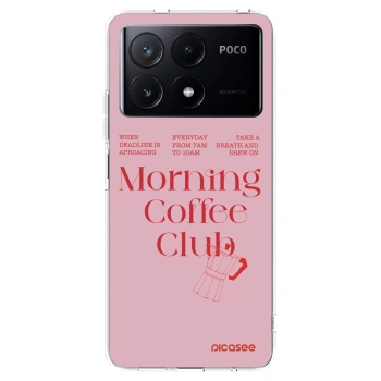 Picasee silikonski prozorni ovitek za Xiaomi Poco X6 Pro - Morning