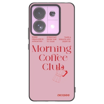 Picasee silikonski črni ovitek za Xiaomi Redmi Note 13 Pro 5G - Morning