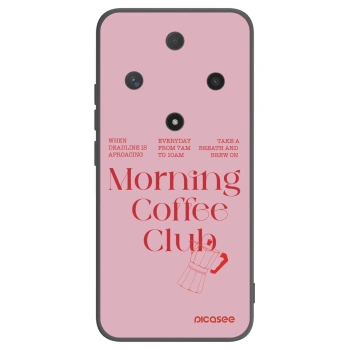 Picasee silikonski črni ovitek za Honor Magic6 Lite 5G - Morning