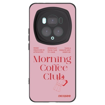 Picasee silikonski črni ovitek za Honor Magic6 Pro - Morning
