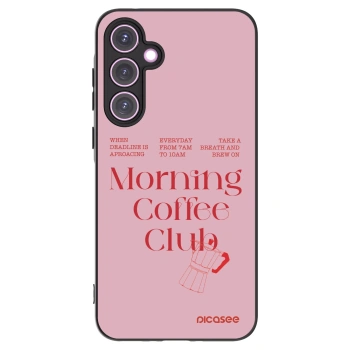 Picasee silikonski črni ovitek za Samsung Galaxy A35 5G A356B - Morning