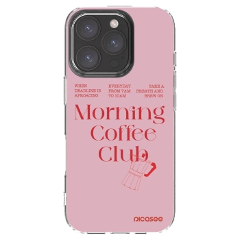 Picasee silikonski prozorni ovitek za Apple iPhone 16 Pro - Morning