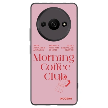 Picasee silikonski črni ovitek za Xiaomi Redmi A3 - Morning