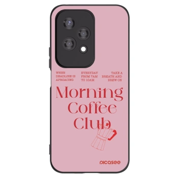 Picasee silikonski črni ovitek za Honor 200 Lite - Morning