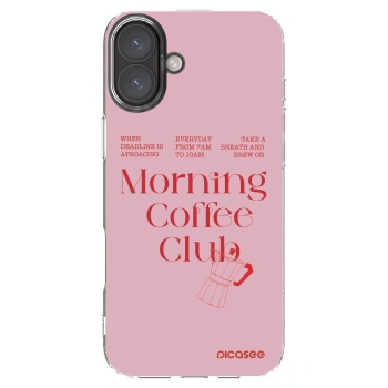 Picasee silikonski prozorni ovitek za Apple iPhone 16 Plus - Morning