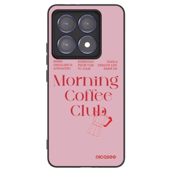 Picasee silikonski črni ovitek za Xiaomi 14T Pro - Morning