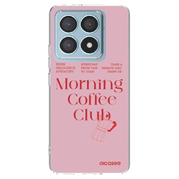 Picasee silikonski prozorni ovitek za Xiaomi 14T Pro - Morning