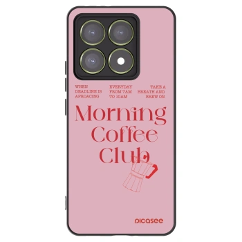 Picasee silikonski črni ovitek za Xiaomi 14T - Morning