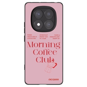Picasee silikonski črni ovitek za Xiaomi Redmi Note 14 Pro+ 5G - Morning