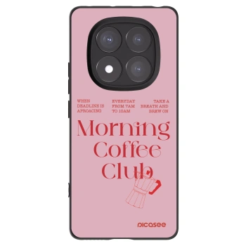 Picasee silikonski črni ovitek za Xiaomi Redmi Note 14 Pro 5G - Morning