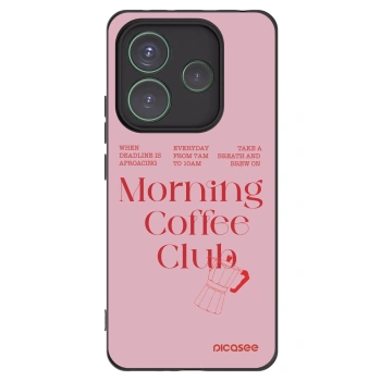 Picasee silikonski črni ovitek za Xiaomi Redmi Note 14 5G - Morning