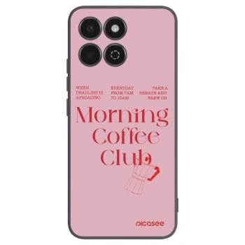 Picasee silikonski črni ovitek za Honor 200 Smart 5G - Morning