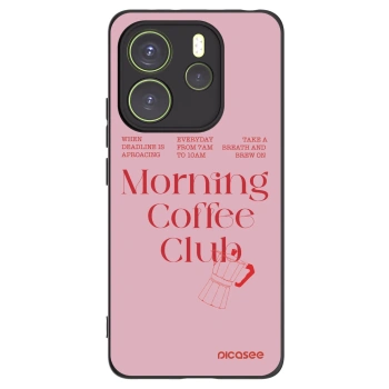 Picasee silikonski črni ovitek za Xiaomi Redmi Note 14 4G - Morning