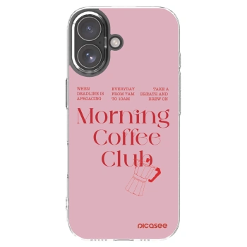 Picasee silikonski prozorni ovitek za Apple iPhone 17 - Morning