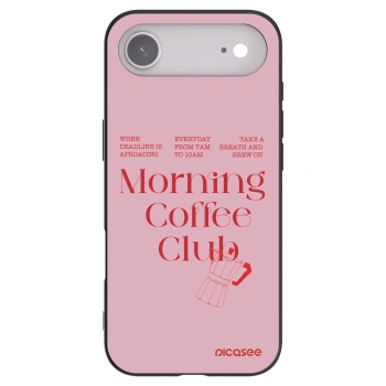 Picasee silikonski črni ovitek za Apple iPhone Air - Morning