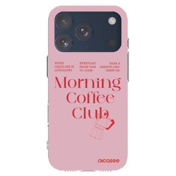Picasee silikonski prozorni ovitek za Apple iPhone 17 Pro - Morning