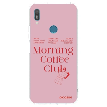 Picasee silikonski prozorni ovitek za Huawei Y6 2019 - Morning