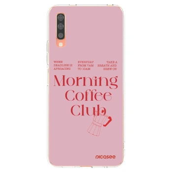 Picasee silikonski prozorni ovitek za Samsung Galaxy A70 A705F - Morning