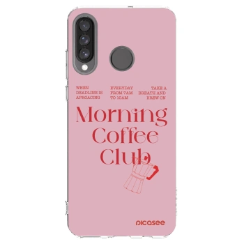 Picasee silikonski prozorni ovitek za Huawei P30 Lite - Morning