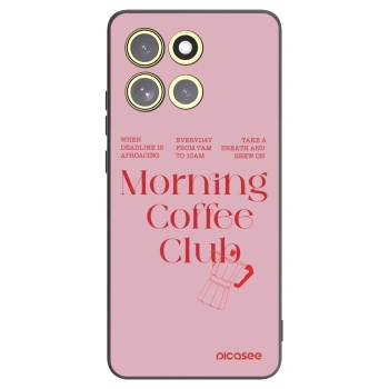 Picasee silikonski črni ovitek za Motorola Moto G86 Power 5G - Morning