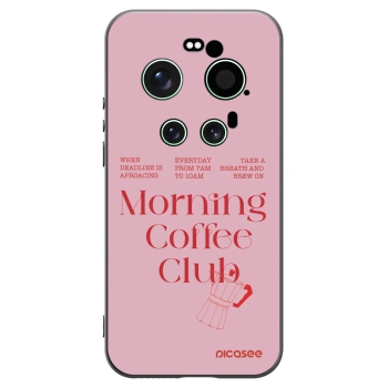 Picasee silikonski črni ovitek za Xiaomi 17 Ultra - Morning