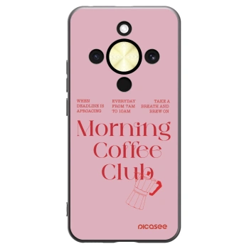 Picasee silikonski črni ovitek za Honor Magic8 Lite 5G - Morning