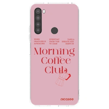 Picasee silikonski prozorni ovitek za Xiaomi Redmi Note 8 - Morning