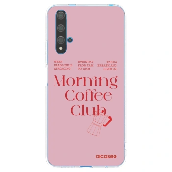 Picasee silikonski prozorni ovitek za Huawei Nova 5T - Morning
