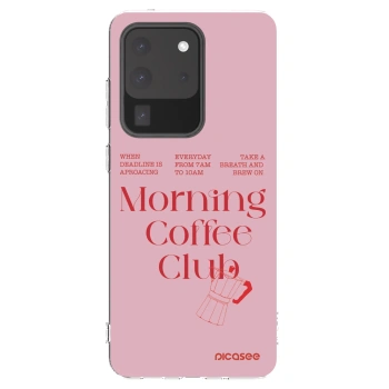 Picasee silikonski prozorni ovitek za Samsung Galaxy S20 Ultra 5G G988F - Morning