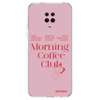 Picasee silikonski prozorni ovitek za Xiaomi Redmi Note 9 Pro - Morning
