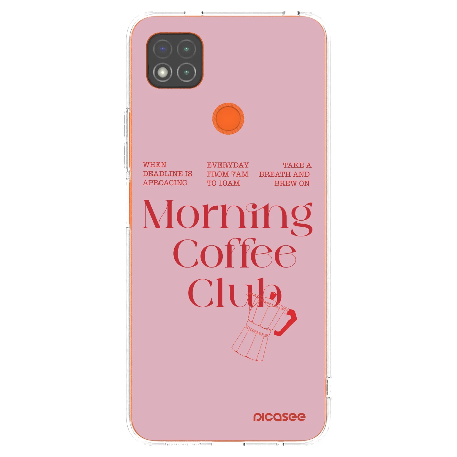 Picasee silikonski prozorni ovitek za Xiaomi Redmi 9C - Morning