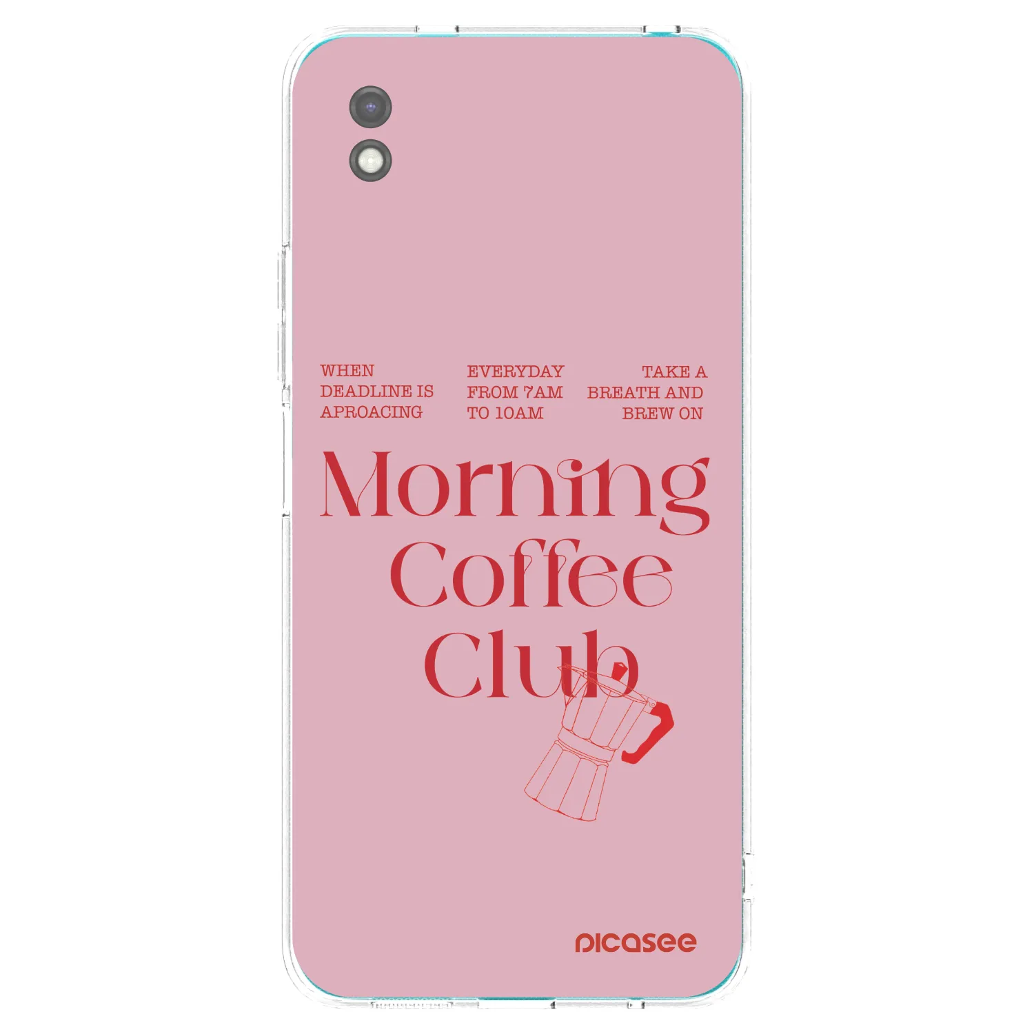 Picasee silikonski črni ovitek za Xiaomi Redmi 9A - Morning