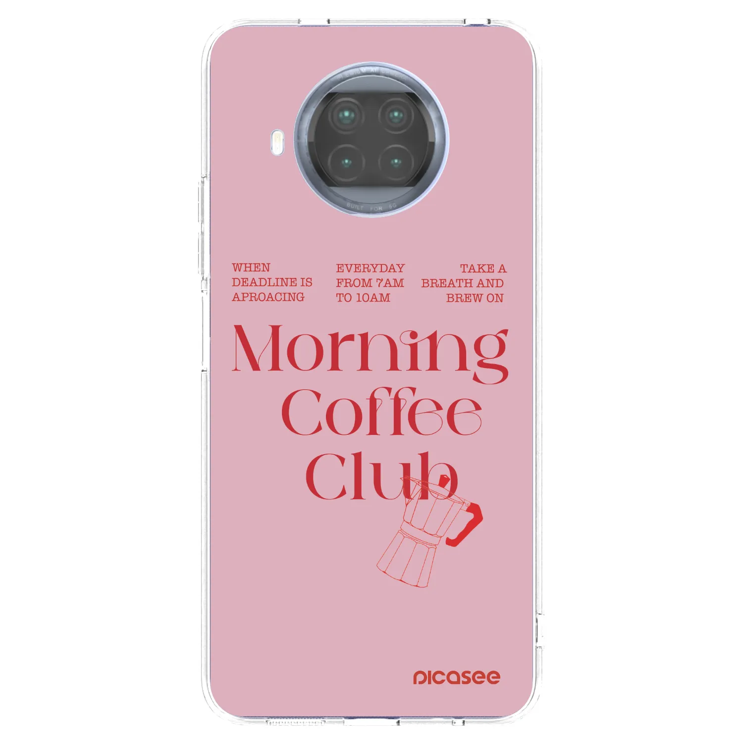 Picasee silikonski prozorni ovitek za Xiaomi Mi 10T Lite - Morning